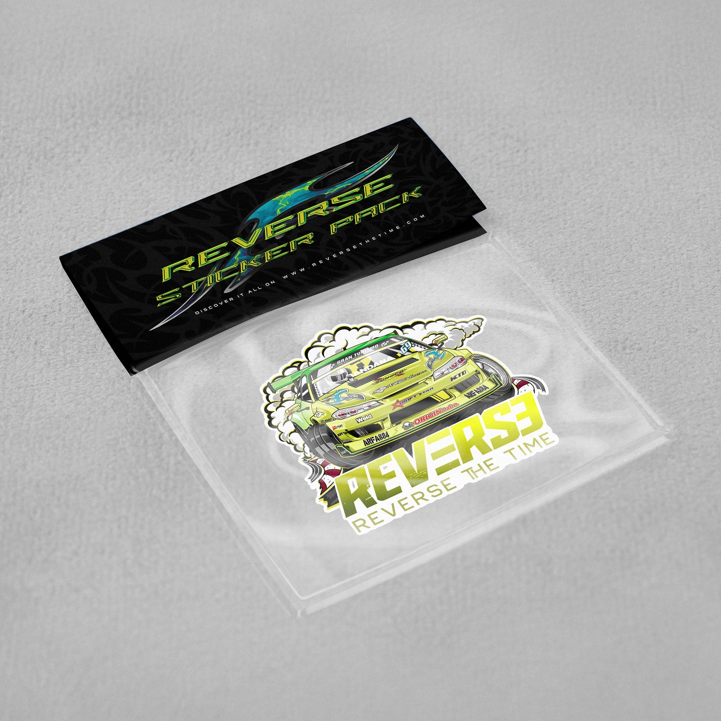 Team Reverse Nissan Sticker