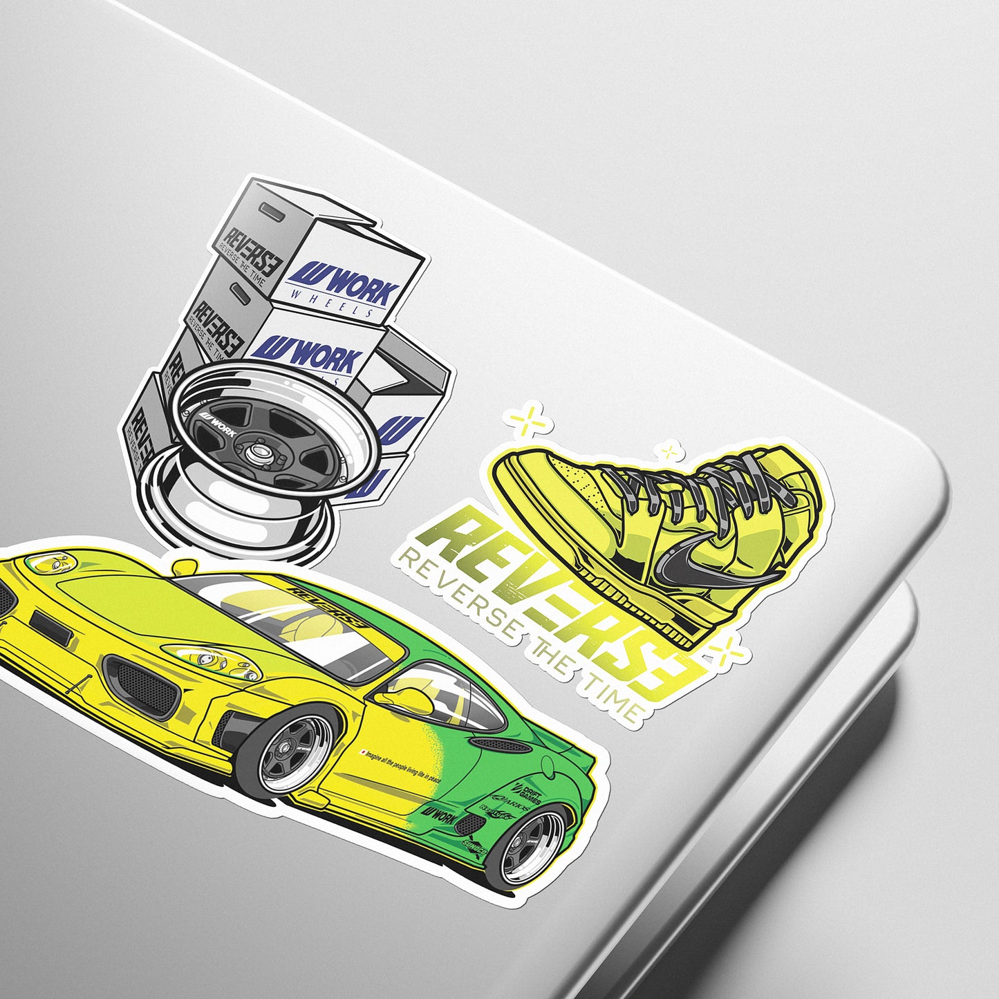 Team Reverse Sticker Pack
