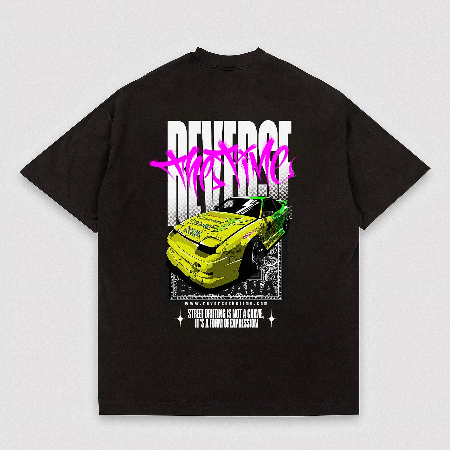 Team Reverse Oversized heavyweight t-shirt