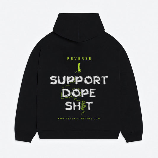 TEAM REVERSE I SUPPORT DOPE SHIT HOODIE