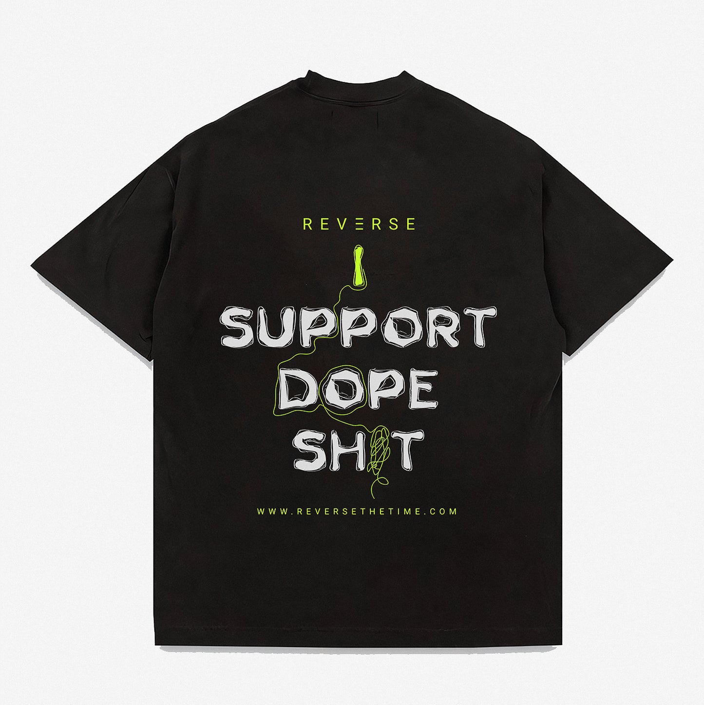 TEAM REVERSE I SUPPORT DOPE SHIT T-SHIRT